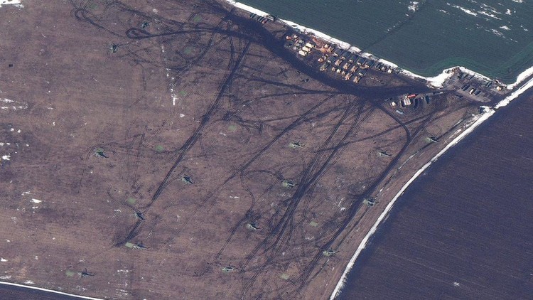 Foto Satelit Kerusakan Ukraina Dibombardir Rusia Foto Satelit Kerusakan Ukraina Dibombardir Rusia dari satelit Maxar Technologies