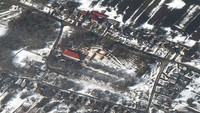 Foto Satelit Kerusakan Ukraina Dibombardir Rusia dari satelit Maxar Technologies
