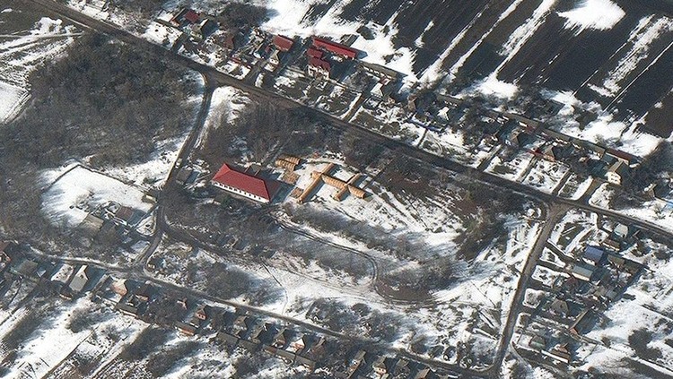 Foto Satelit Kerusakan Ukraina Dibombardir Rusia Foto Satelit Kerusakan Ukraina Dibombardir Rusia dari satelit Maxar Technologies
