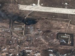 Foto Satelit Hancurnya Ukraina Dibombardir Rusia