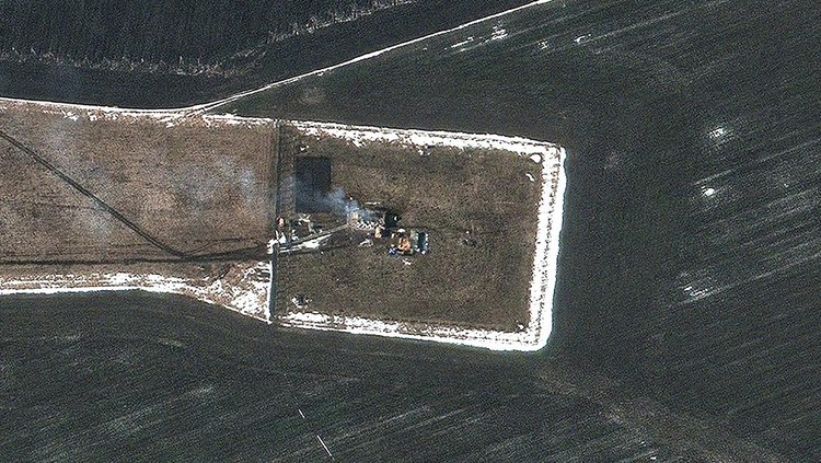 Foto Satelit Kerusakan Ukraina Dibombardir Rusia Foto Satelit Kerusakan Ukraina Dibombardir Rusia dari satelit Maxar Technologies