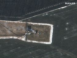 Foto Satelit Hancurnya Ukraina Dibombardir Rusia