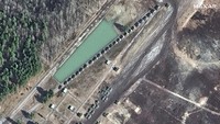 Foto Satelit Kerusakan Ukraina Dibombardir Rusia dari satelit Maxar Technologies