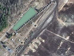 Foto Satelit Hancurnya Ukraina Dibombardir Rusia