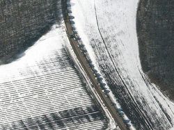 Foto Satelit Hancurnya Ukraina Dibombardir Rusia