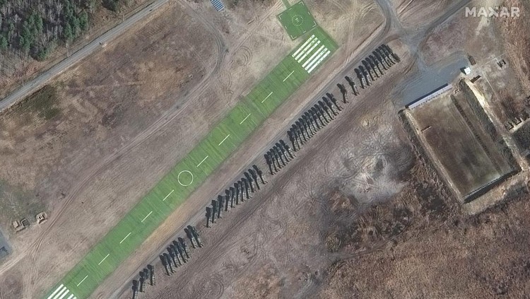 Foto Satelit Kerusakan Ukraina Dibombardir Rusia Foto Satelit Kerusakan Ukraina Dibombardir Rusia dari satelit Maxar Technologies