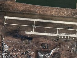 Foto Satelit Hancurnya Ukraina Dibombardir Rusia