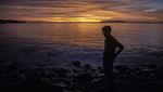 Pesona Senja di Pantai Taman Jaya Pandeglang