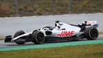 Wujud Mobil Tim Haas F1 Sebelum dan Sesudah Hapus Sponsor dari Rusia