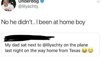 Waduh, ayahnya duduk di samping siapa dong? Foto: yeahthatdefinitelyhappened via Bored Panda