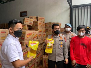 Polisi Koordinasi ke Disperindag Usut 24 Ton Minyak Goreng Ditimbun di Lebak