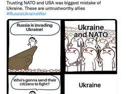Setengah Hati Bantu Ukraina, NATO Disindir Netizen