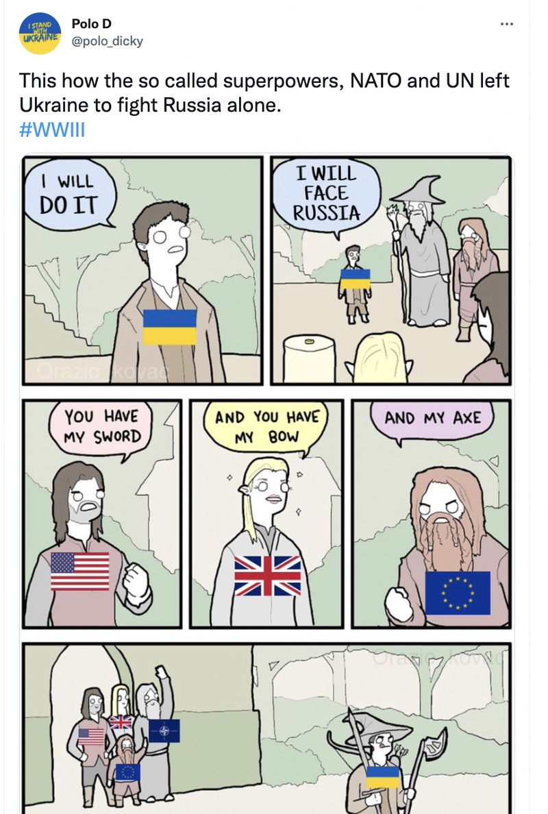 Sindiran netizen NATO