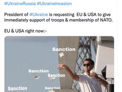 Setengah Hati Bantu Ukraina, NATO Disindir Netizen