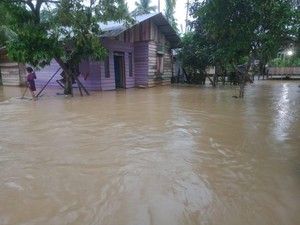 Banjir Rendam 10 Kecamatan di Aceh Timur, Ribuan Warga Mengungsi