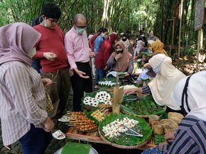 Dua Tahun Tutup Akibat COVID-19, Pasar Papringan Kembali Dibuka