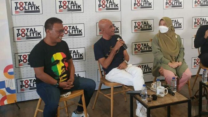 Geisz Chalifa saat menanggapi wacana Pemilu ditunda