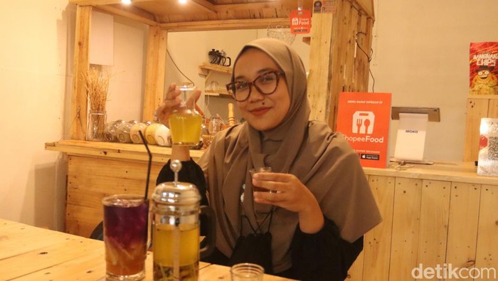 Ibu muda ini raup cuan lewat bisnis minuman rempah.