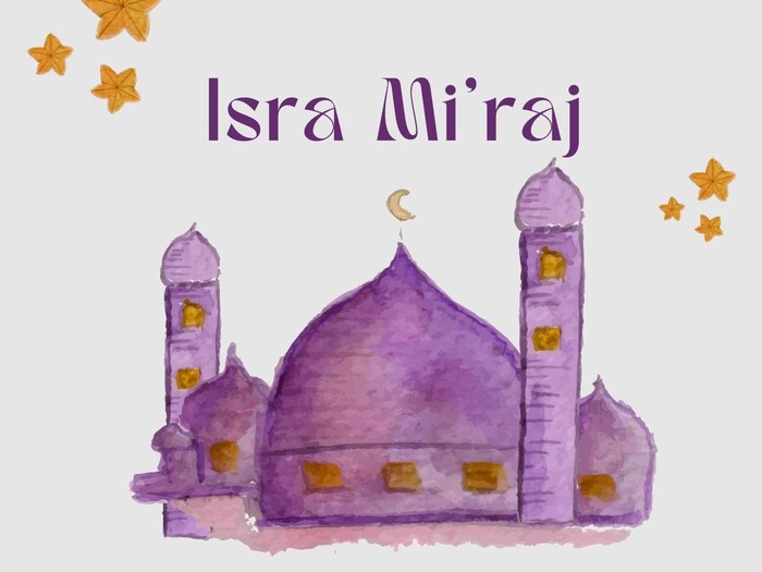 Kartu Ucapan Isra Miraj 2022