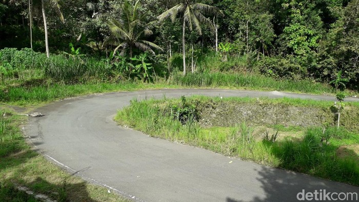 Kelokan Irung Petruk, Gunungkidul, Minggu (27/2/2022).