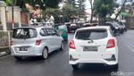 Lalin di Jalan Raya Lembang-Setiabudi Padat Diserbu Wisatawan