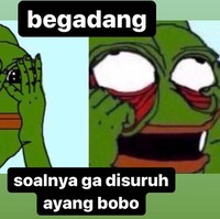 Pas ketemu ayang auto mata panda deh karena kebanyakan begadang. Makanya buat yang punya ayang, tolong ayangnya diperhatikan yaa.. Foto: Twitter