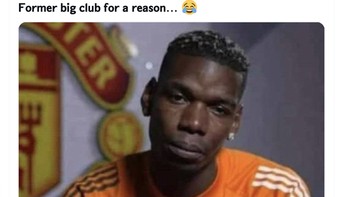 MU ternyata sangat kesulitan melawan Watford baik kandang maupun tandang. MU bukan lagi klub besar tanpa alasan, sindir akun ini. Foto: Twitter