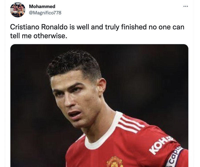 Meme Ronaldo tumpul