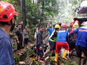 Tertimpa Pohon Tumbang Saat Boncengan Motor, 2 Wanita Sukabumi Tewas