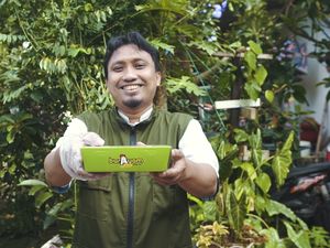 120 Mangkok Per Hari, Pria di Depok Sudah Bagikan 18 Ribu Bubur gratis