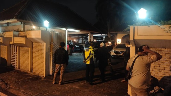 Suasana rumah duka, Minggu (27/2/2022)