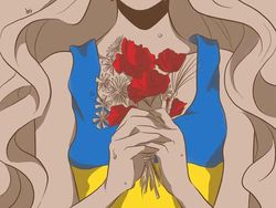 Kumpulan Ilustrasi Konflik Rusia-Ukraina yang Menyayat Hati