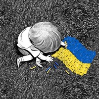 fotoinet Kumpulan Ilustrai yang Menyayat Hati Perang Ukraina dan Rusia