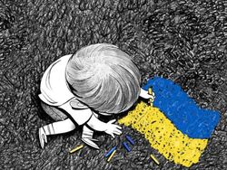 Kumpulan Ilustrasi Konflik Rusia-Ukraina yang Menyayat Hati