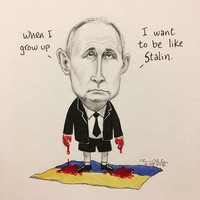 fotoinet Kumpulan Ilustrai yang Menyayat Hati Perang Ukraina dan Rusia