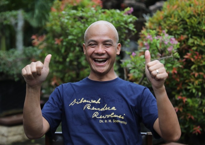 Ganjar Cukur Gundul