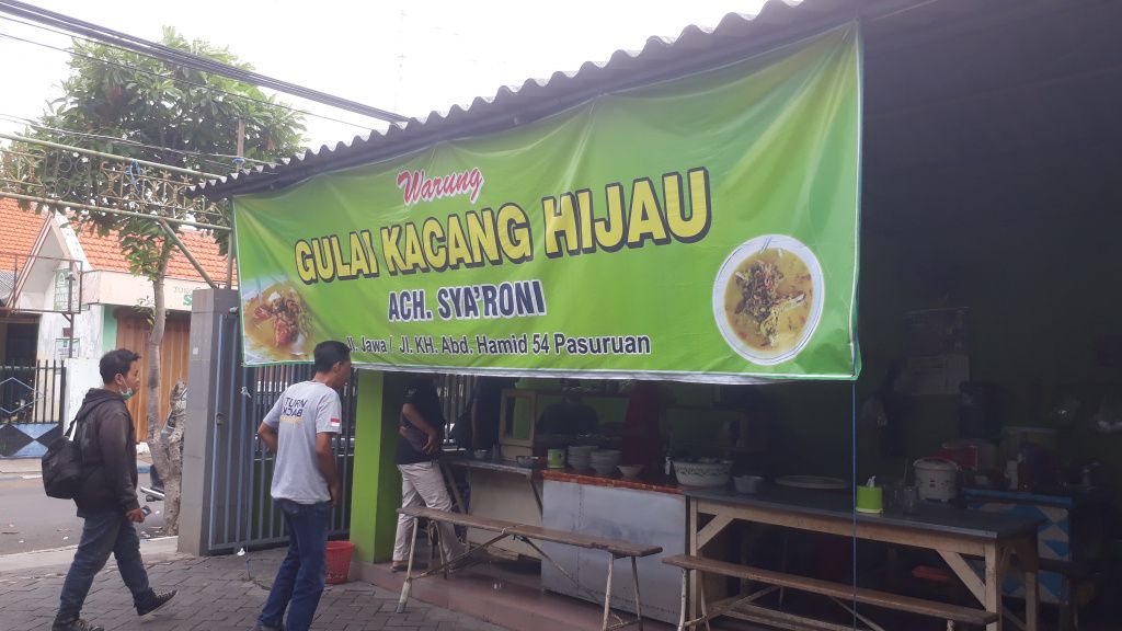 Gulai Kacang Hijau di Kawasan Wisata Religi Pasuruan Ini Melegenda