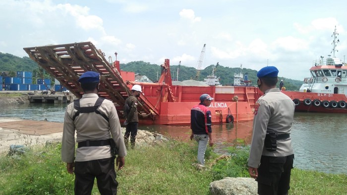 Hilang Kontak 4 Hari, Kapal Pengangkut Batu Sirkuit Mandalika Ditemukan