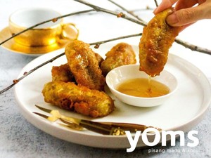 Manisnya Camilan Pisang Nangka Goreng Madu, Cocok Jadi Teman Ngopi