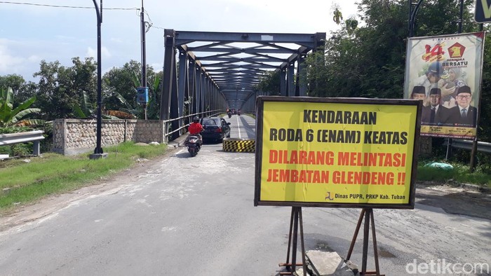 Jembatan Glendeng Tuban ditutup kagi