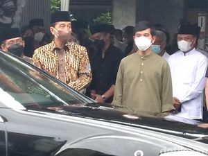 Sebelum Positif COVID-19, Gibran Sempat Melayat Bareng Jokowi