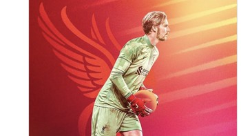 Meski sebagai kiper cadangan, Kelleher tetap tampil ciamik. Foto: Twitter