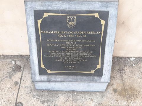 Makam Raden Pabelan yang 'tersembunyi' di BTC.