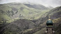 Chechnya adalah sebuah pemerintahan berbentuk republik di barat daya Rusia atau wilayah utara pegunungan Greater Caucasus. AFP/ALEXANDER NEMENOV