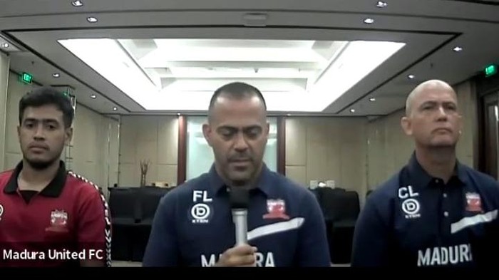Pelatih Madura United Fabio Lufendes