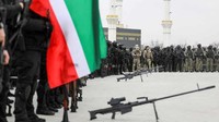 Ramzan juga mendesak agar Ukraina menerima semua tuntutan yang disampaikan oleh Rusia. Reuters/Chingis Kondarov