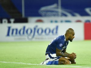 Brace! David da Silva Bobol Lagi Gawang Persija Jakarta