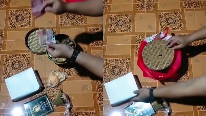 Unboxing berkat tahlilan