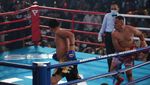 Pertarungan Vicky Prasetyo vs Aldi Taher di Ring Tinju