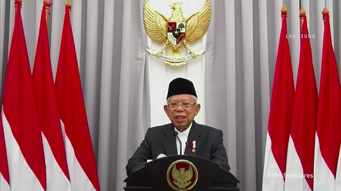 Wakil Presiden KH Maruf Amin (YouTube Kemenag RI)